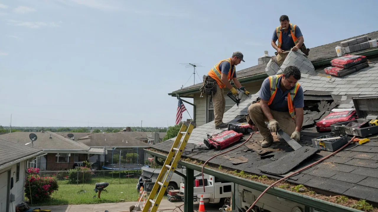Roof Repair in Lahoma, OK near me